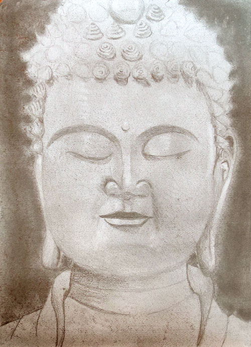 Boeddha door Marieke Ruigrok
