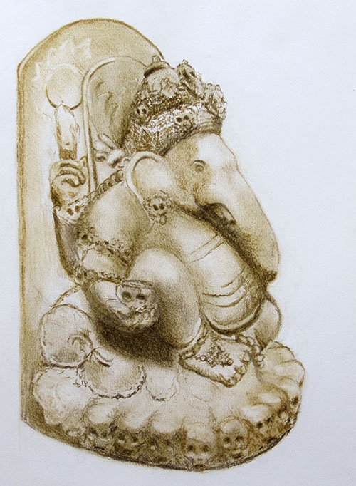 Ganesha door Maria Laman
